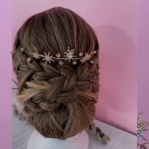 Tiara Estrellas dorada